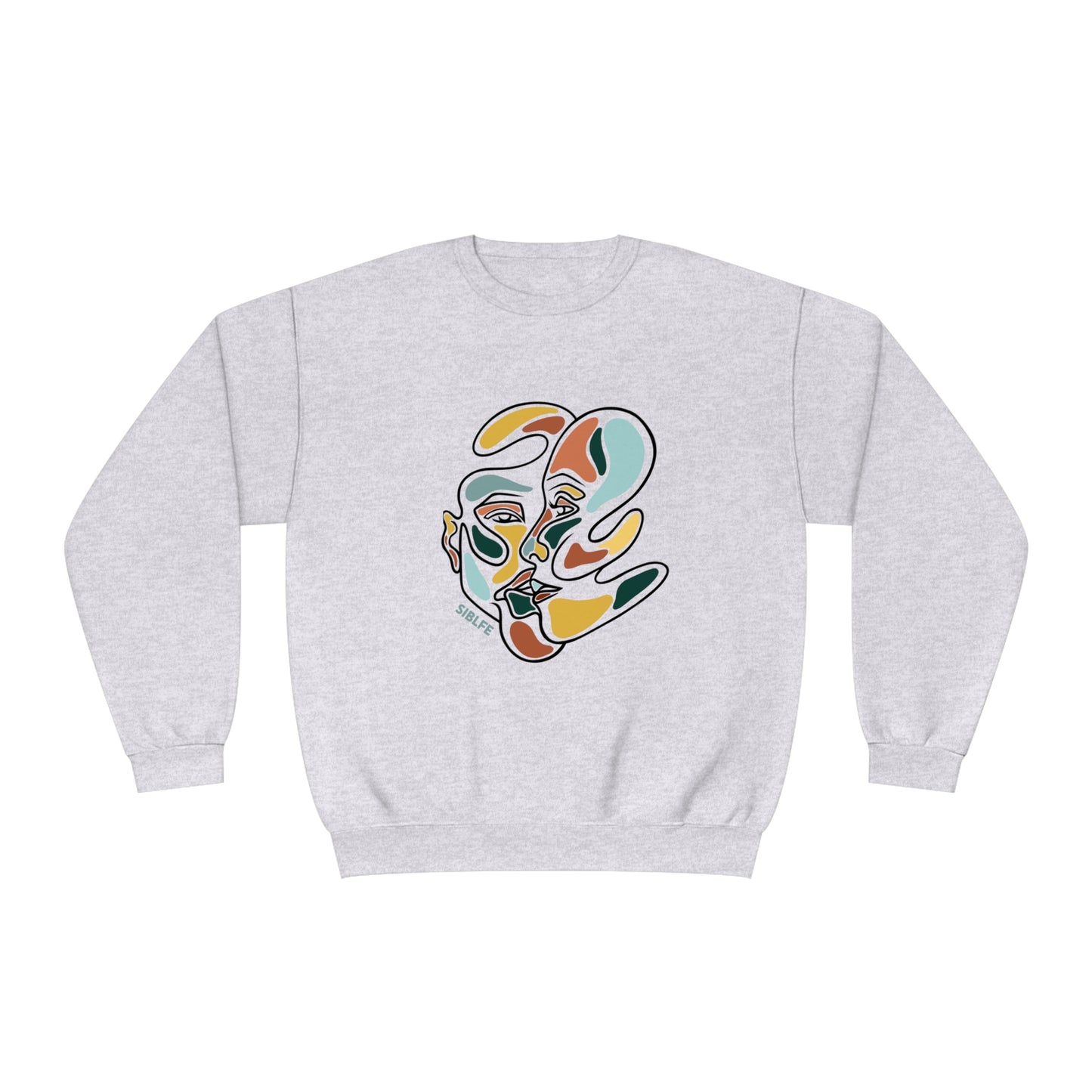 SIBLFE Pieces Crewneck Sweatshirt ( BLK Lines)